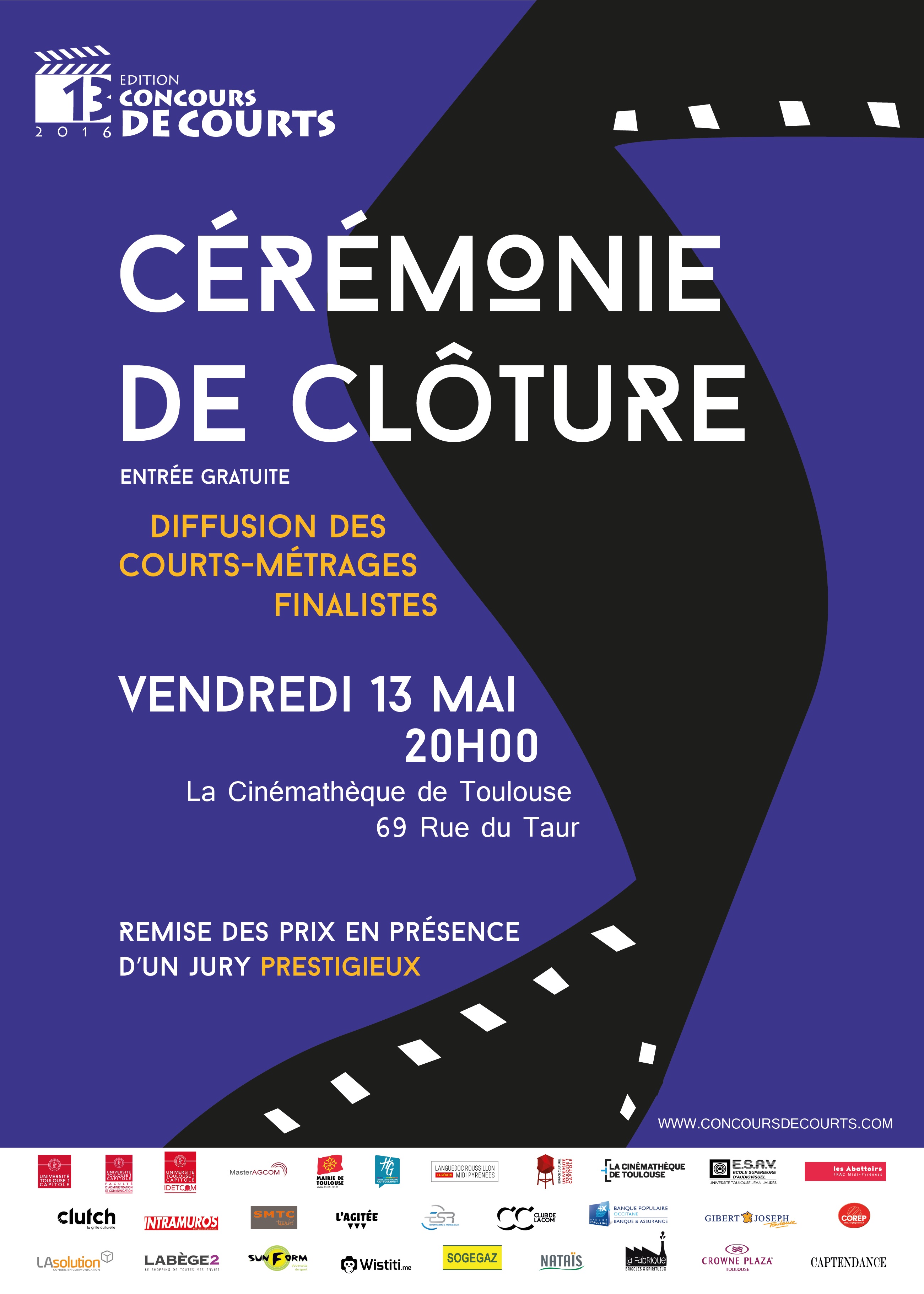 Concours de Courts – Cérémonie de clôture de la 13e édition