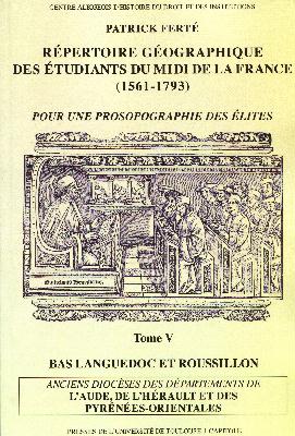 REPERTOIRE DES ETUDIANTS TOME V