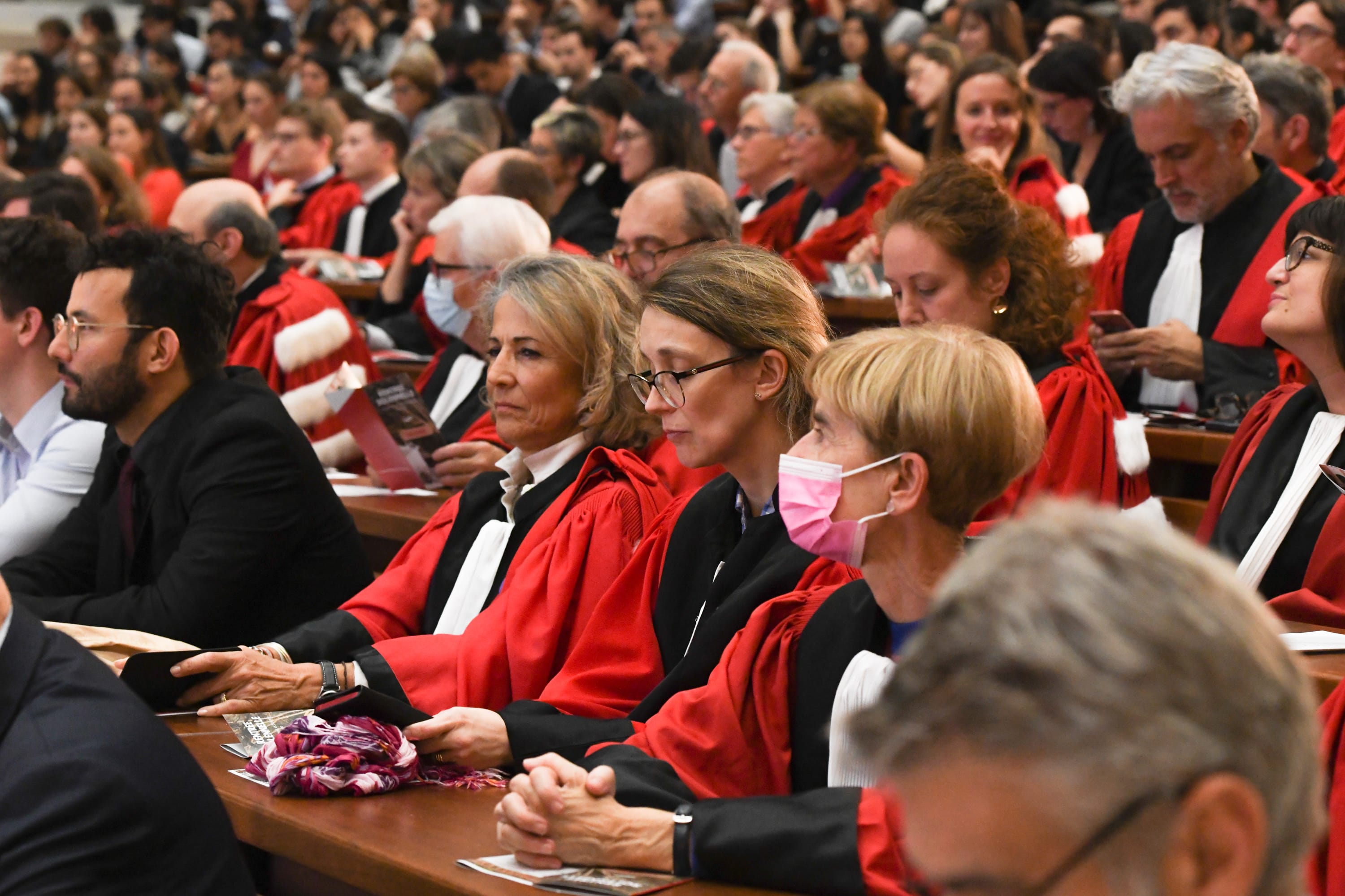 Photo rentrée solennelle de la faculté de droit 2022