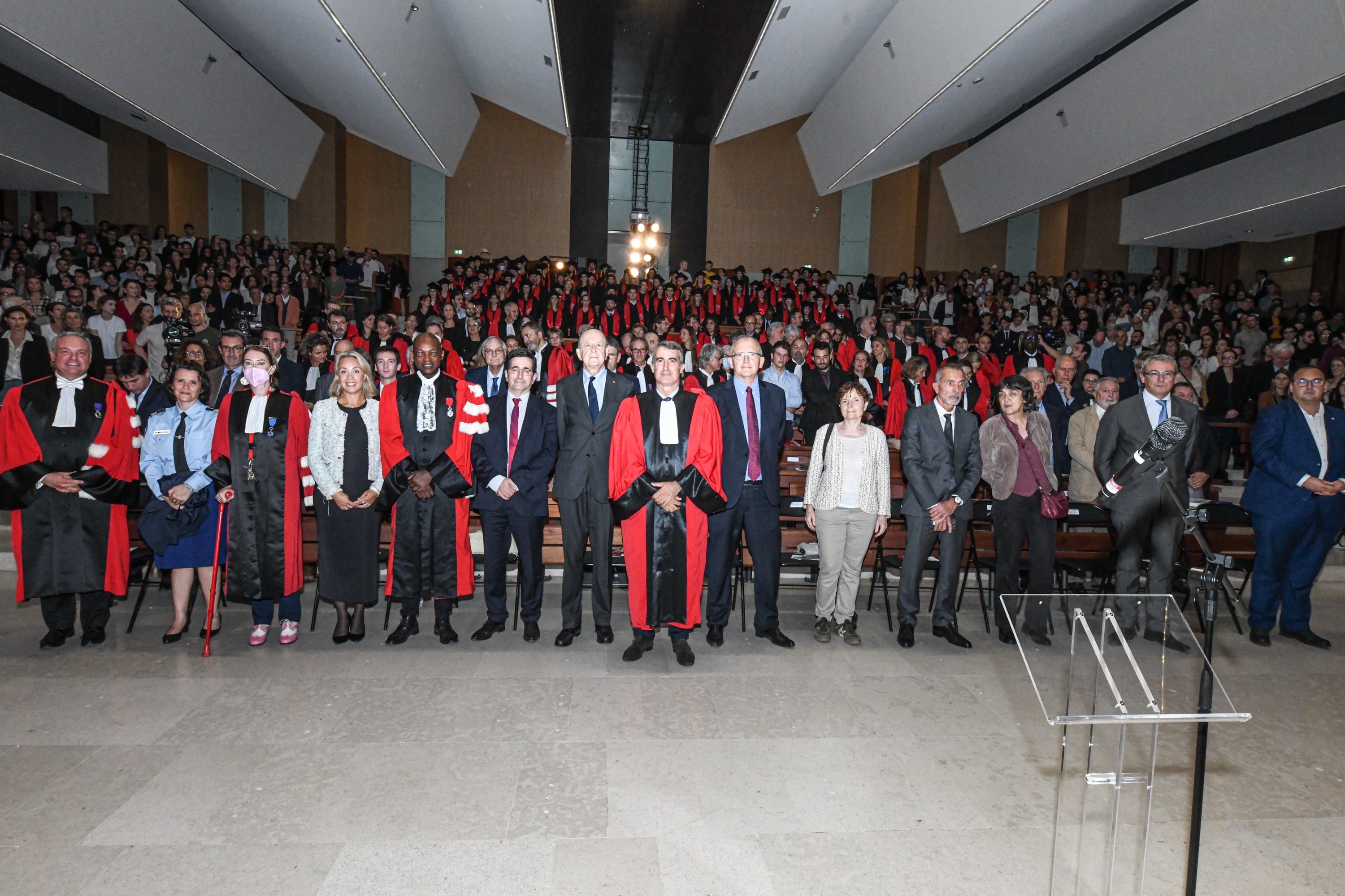 Photo rentrée solennelle de la faculté de droit 2022