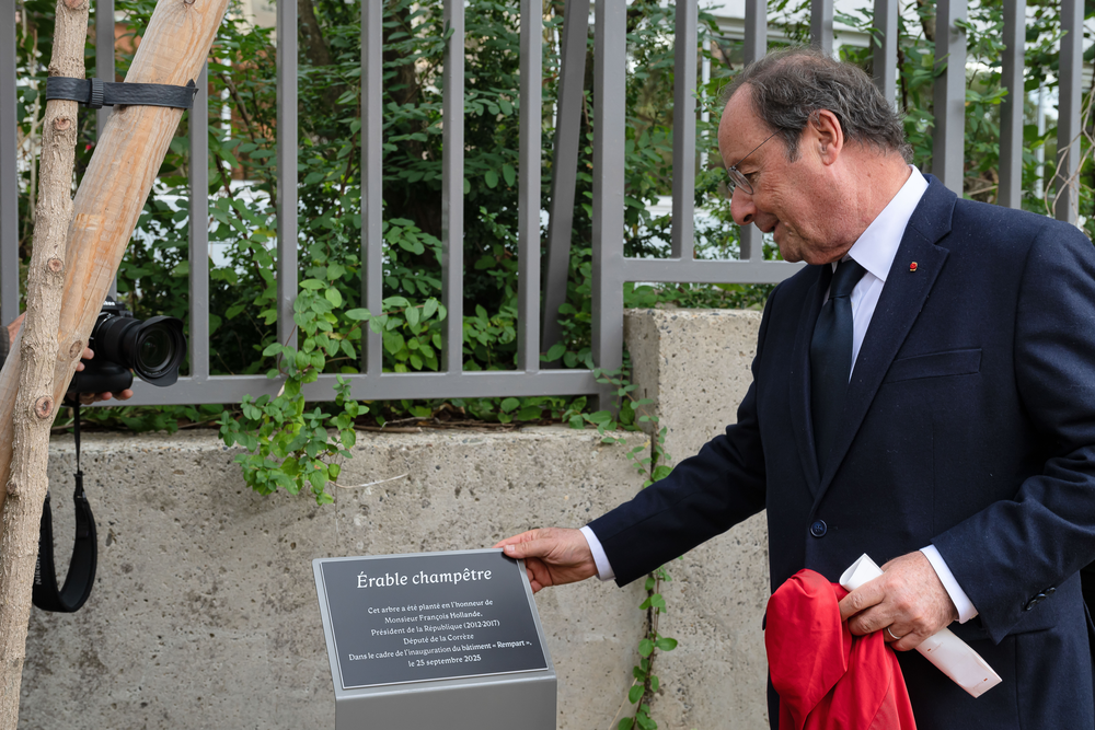 Inauguration du bâtiment Rempart