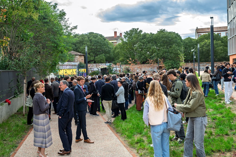 Inauguration du bâtiment Rempart