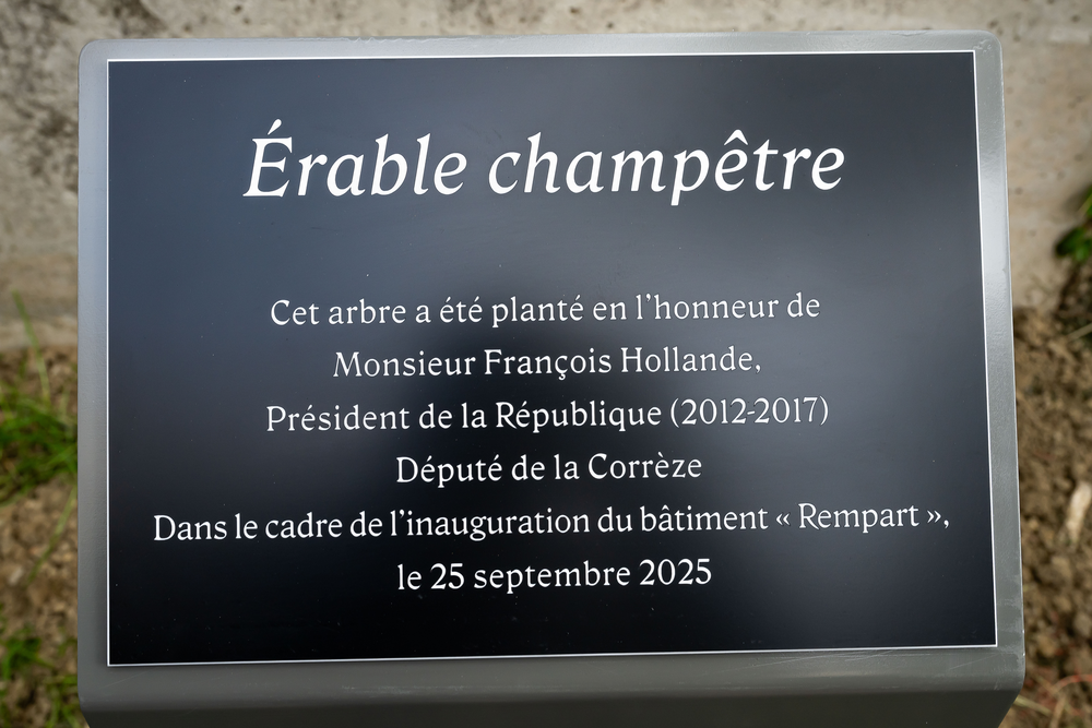 Inauguration du bâtiment Rempart