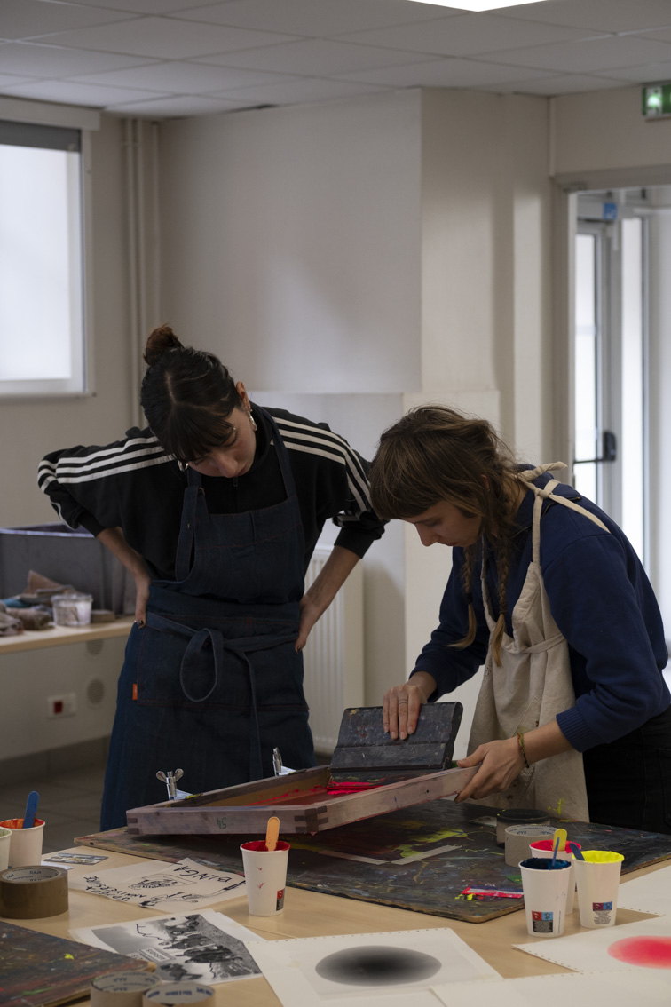 Sérigraphie Pauline Thollet