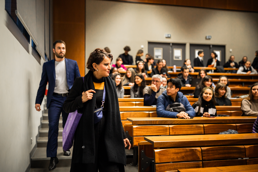 Conférence de Najat Vallaud Belkacem, ancienne Ministre de l’Éducation nationale