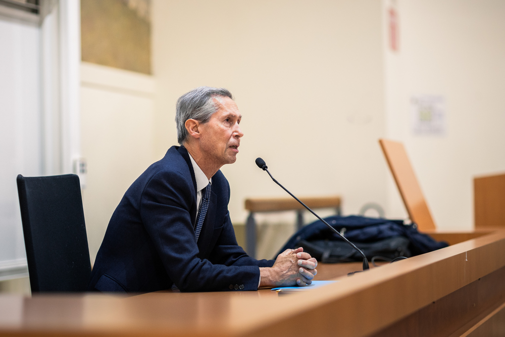 Conférence par François Seners, membre du Conseil constitutionnel