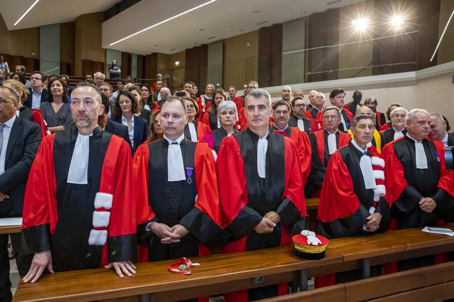 Cérémonie de remise du DHC à Ursula von der Leyen