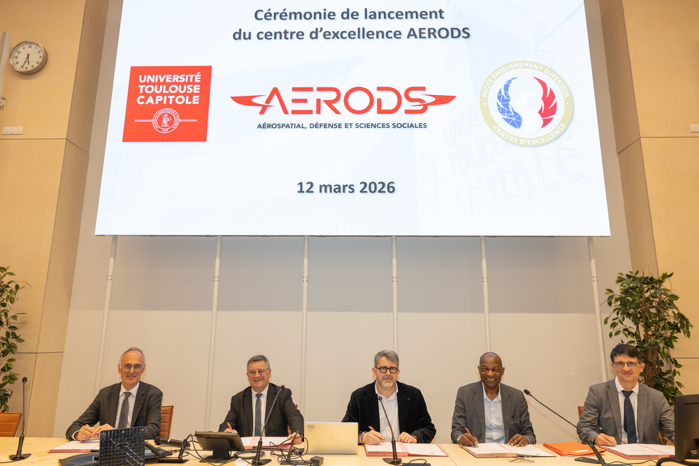 Cérémonie de lancement du centre d'excellence AERODS