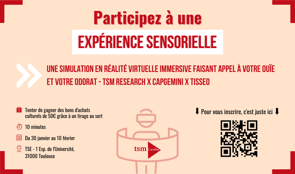 Affiche Expérimentation TSM Research, Tisséo et CapGemini