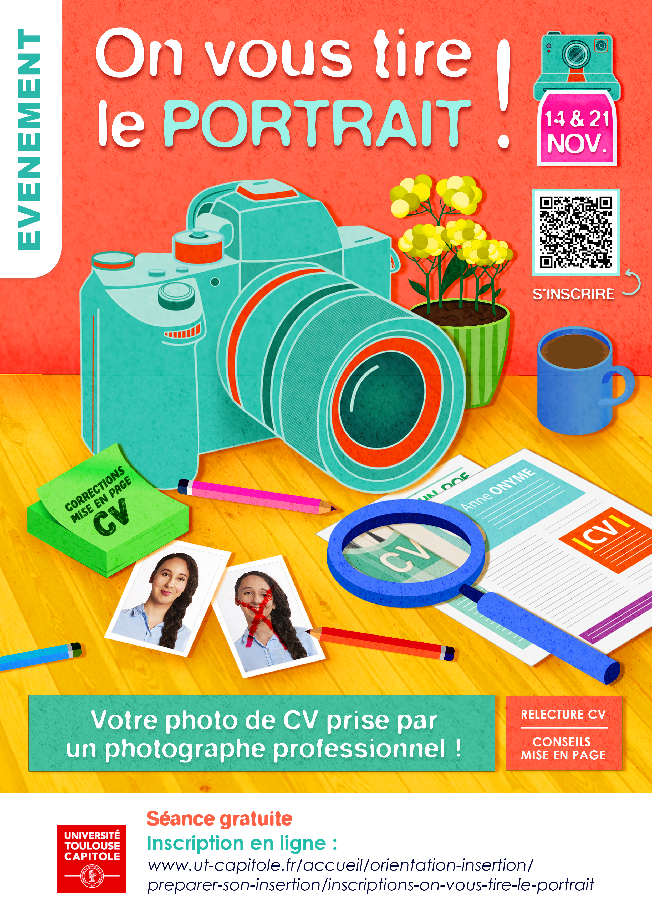 on vous tire le portrait du le 14 et le 21 novembre 2025