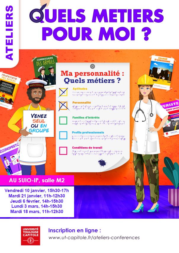 Quels métiers pour moi