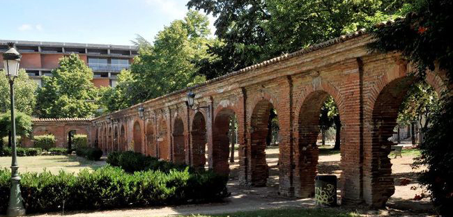 Photo ancien cloître