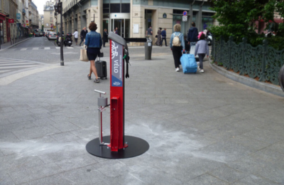 station réparation vélo