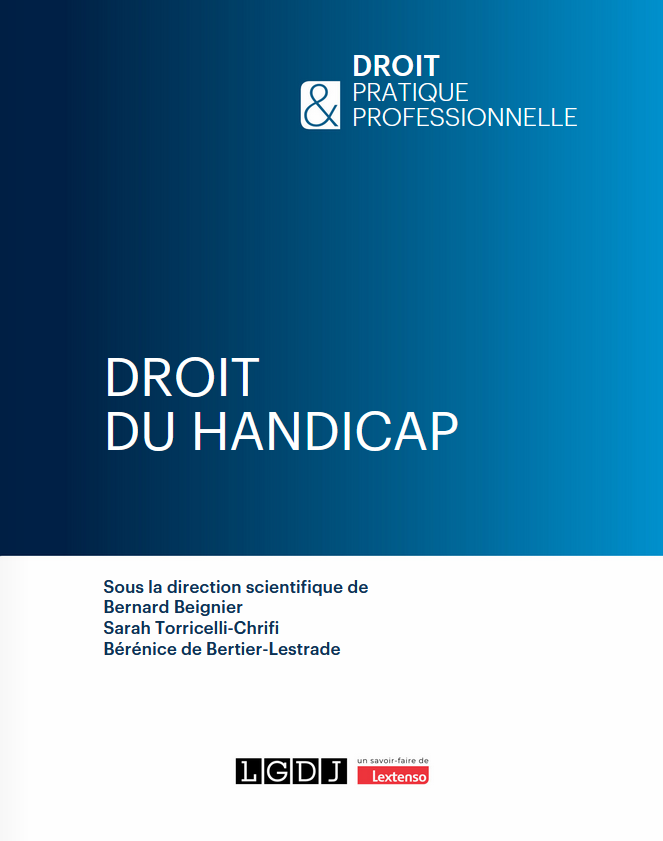 Livre Droit du handicap