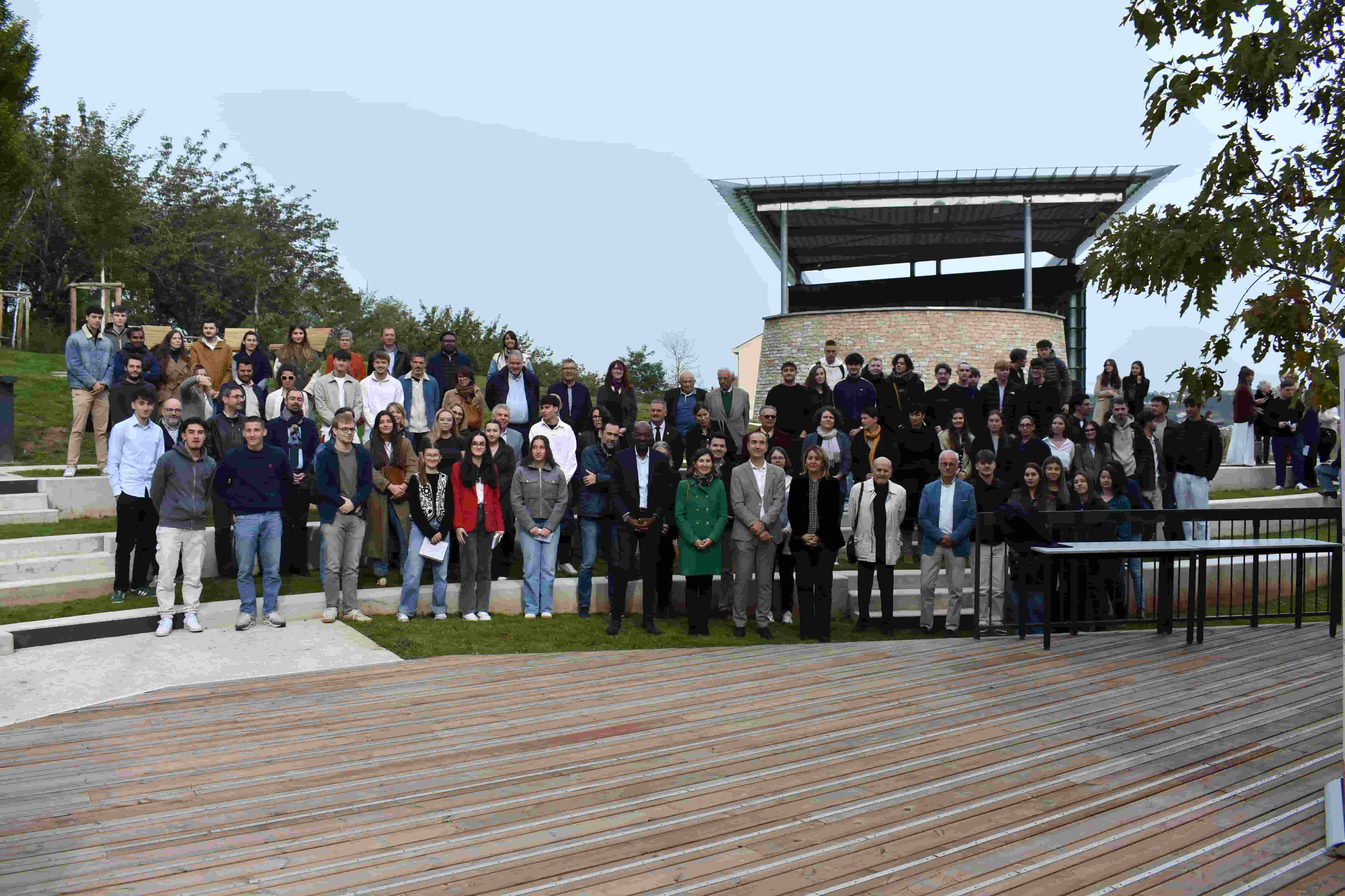 Inauguration Parc paysager IUT de Rodez