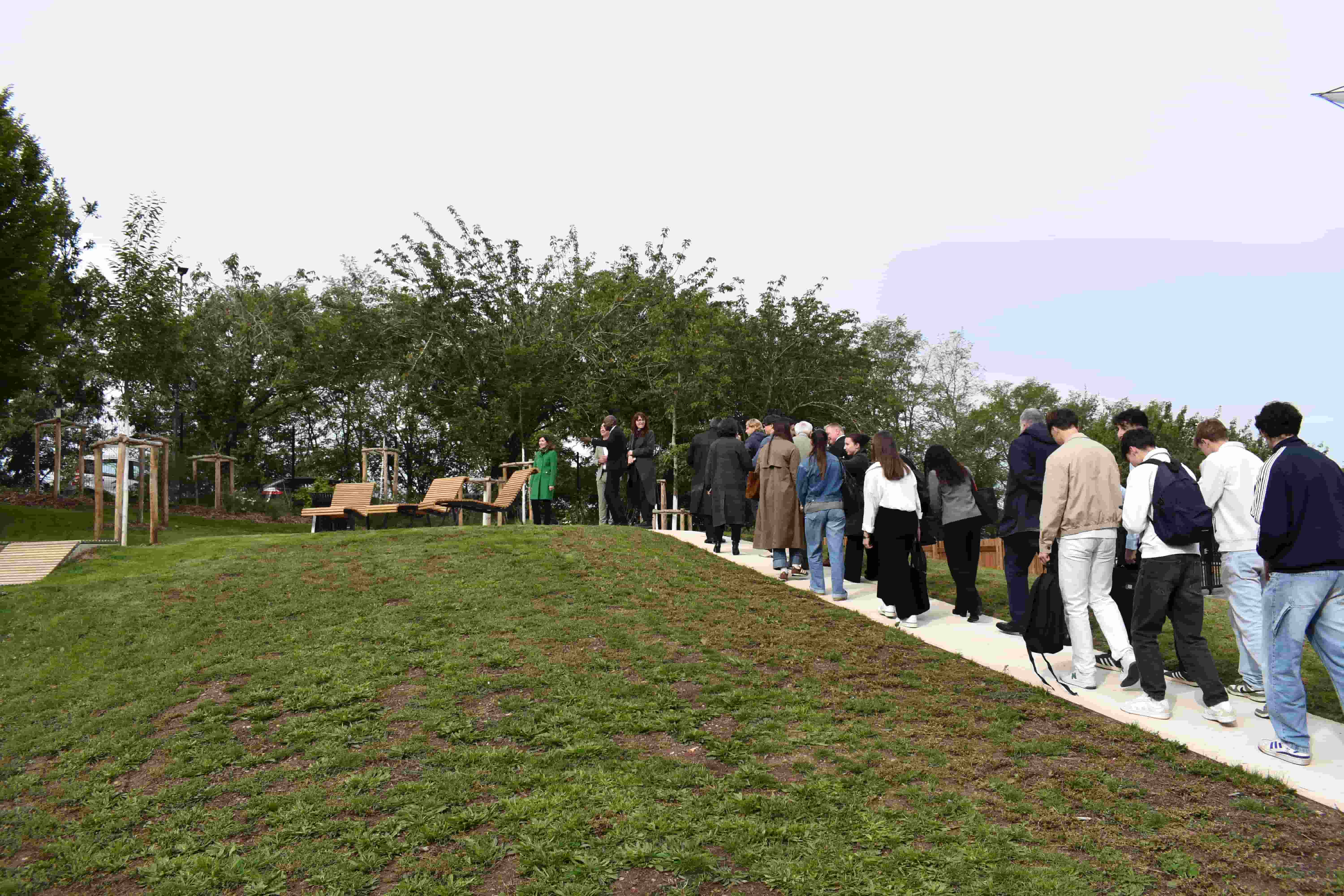 Inauguration Parc paysager IUT de Rodez