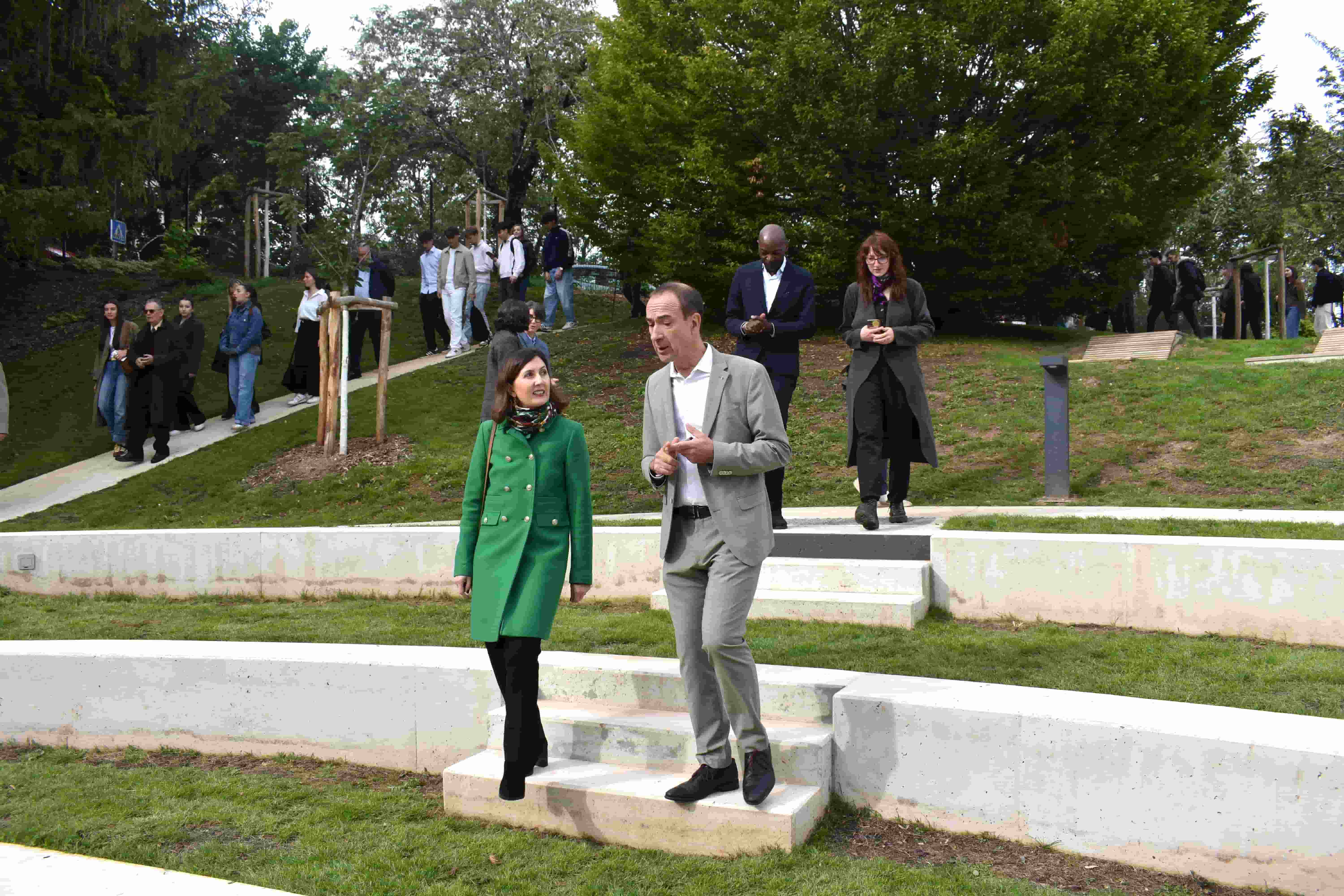 Inauguration Parc paysager IUT de Rodez