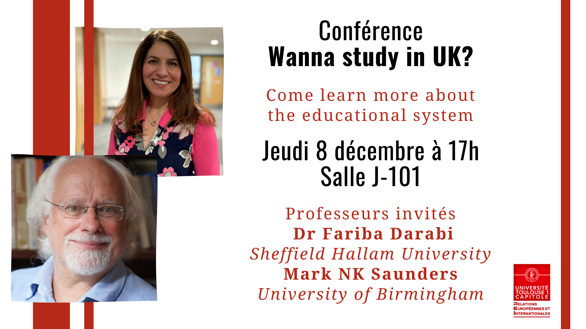 profs invités uk