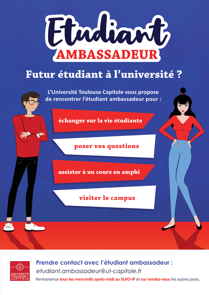 Affiche Etudiant ambassadeur