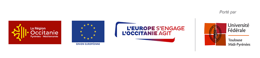 Logos UFTMiP, Occitanie, Europe