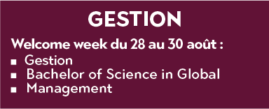 Ma rentrée en L1 gestion