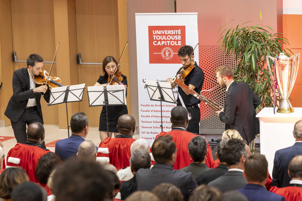 Cérémonie de Rentrée solennelle 2024 à UT Capitole