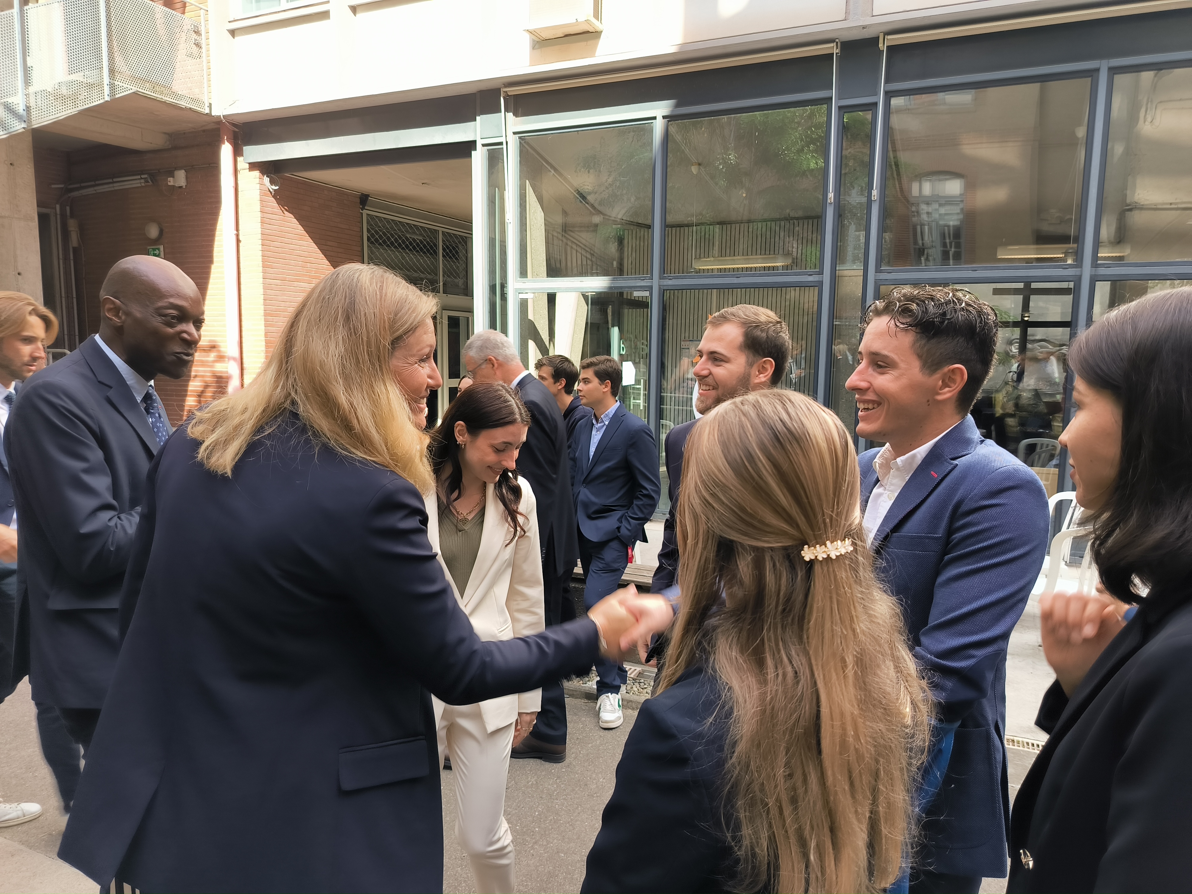 Retour en images sur la visite de Yaël Braun-Pivet, Présidente de l'Assemblée nationale