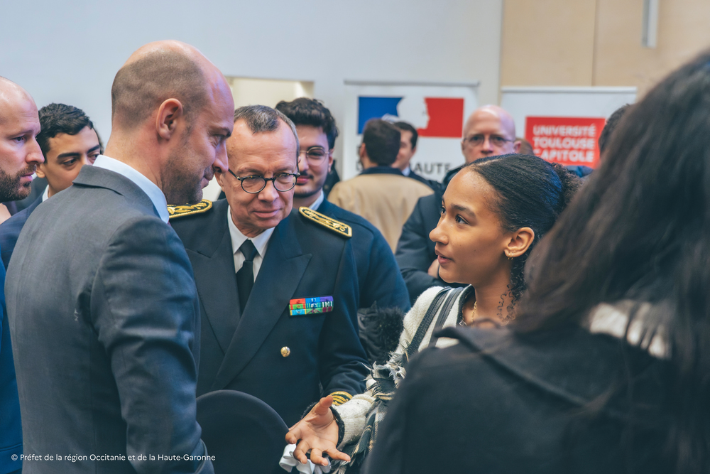 Visite du ministre de l’Europe et des Affaires étrangères à UT Capitole