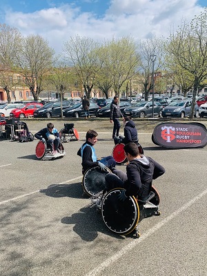 Rugby fauteuil