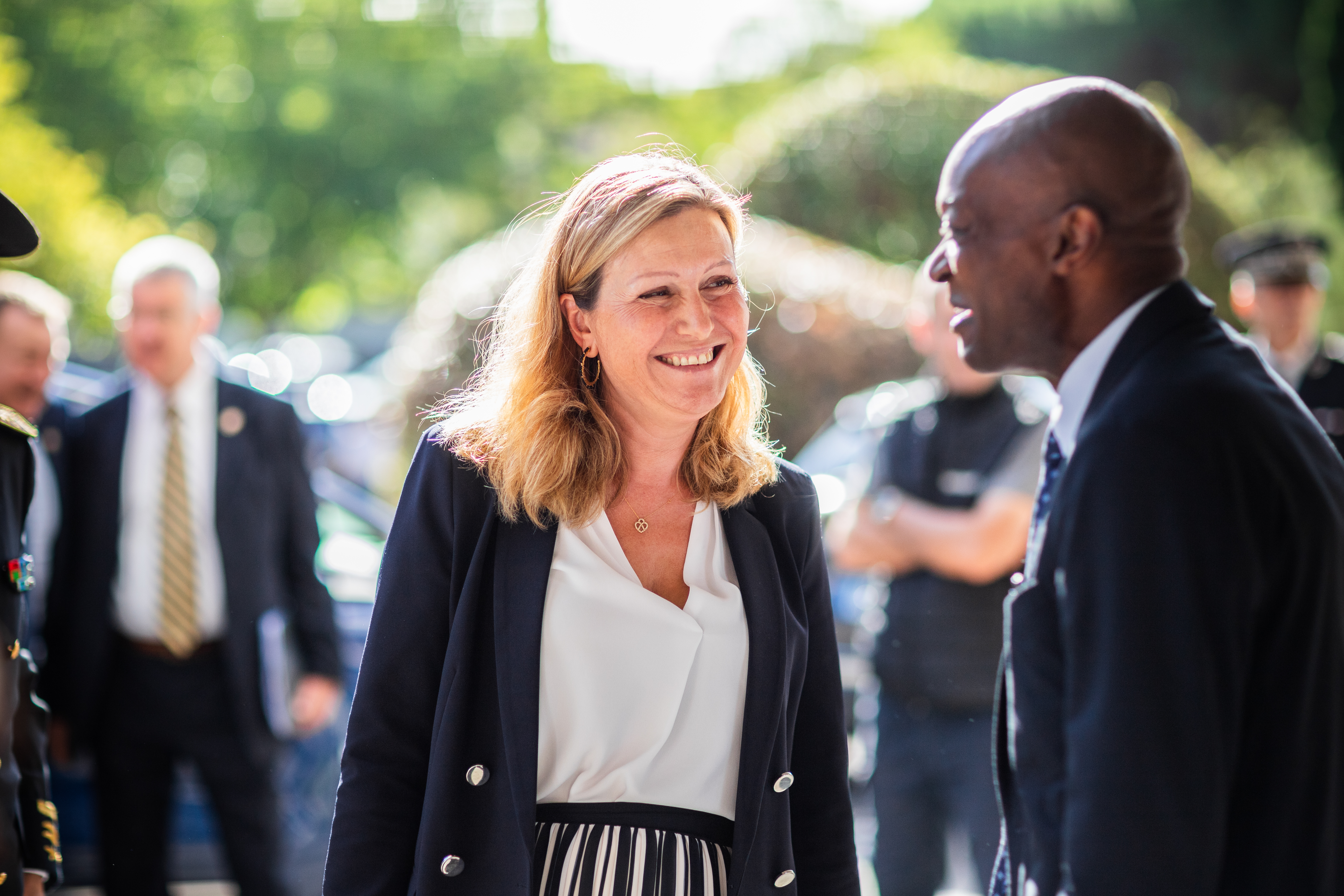 Retour en images sur la visite de Yaël Braun-Pivet, Présidente de l'Assemblée nationale