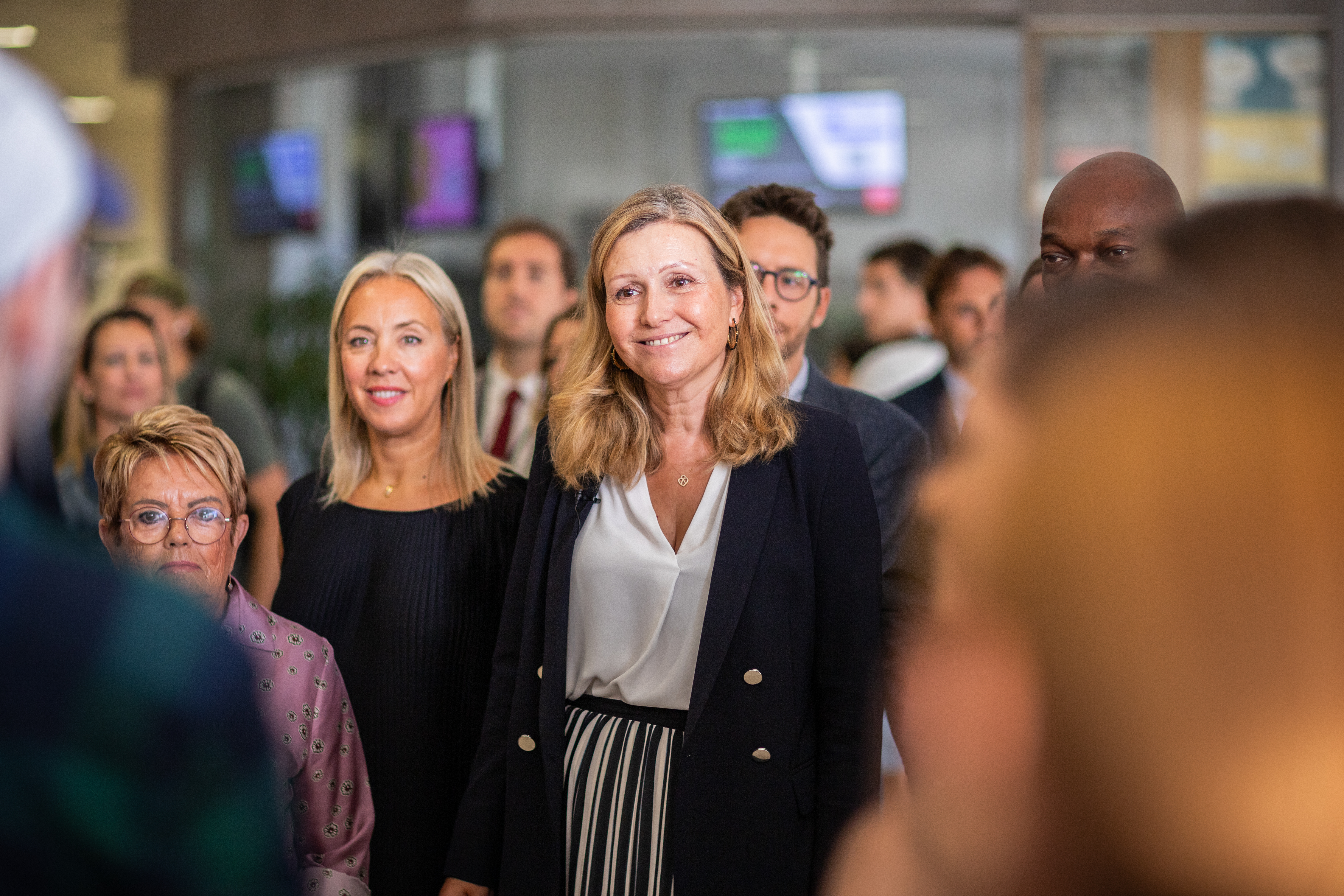 Retour en images sur la visite de Yaël Braun-Pivet, Présidente de l'Assemblée nationale