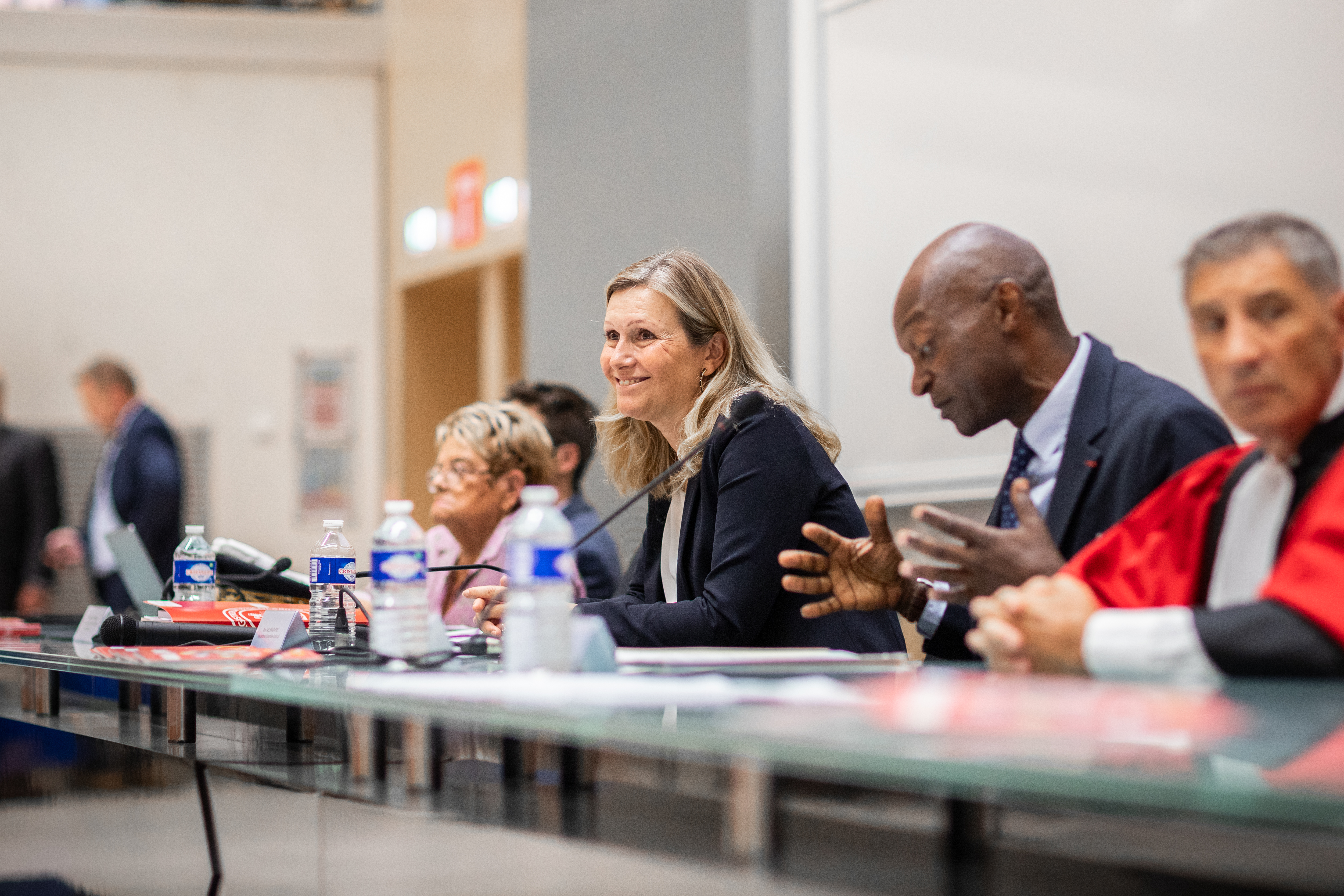 Retour en images sur la visite de Yaël Braun-Pivet, Présidente de l'Assemblée nationale