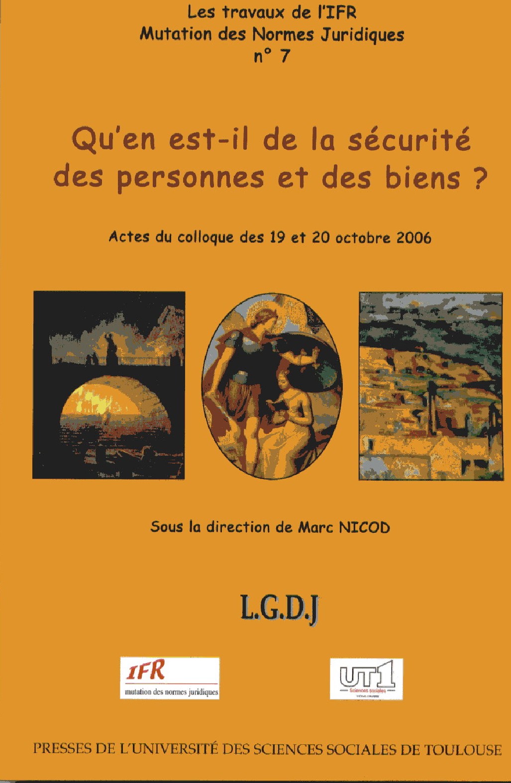 ACTES COLLOQUES IFR7
