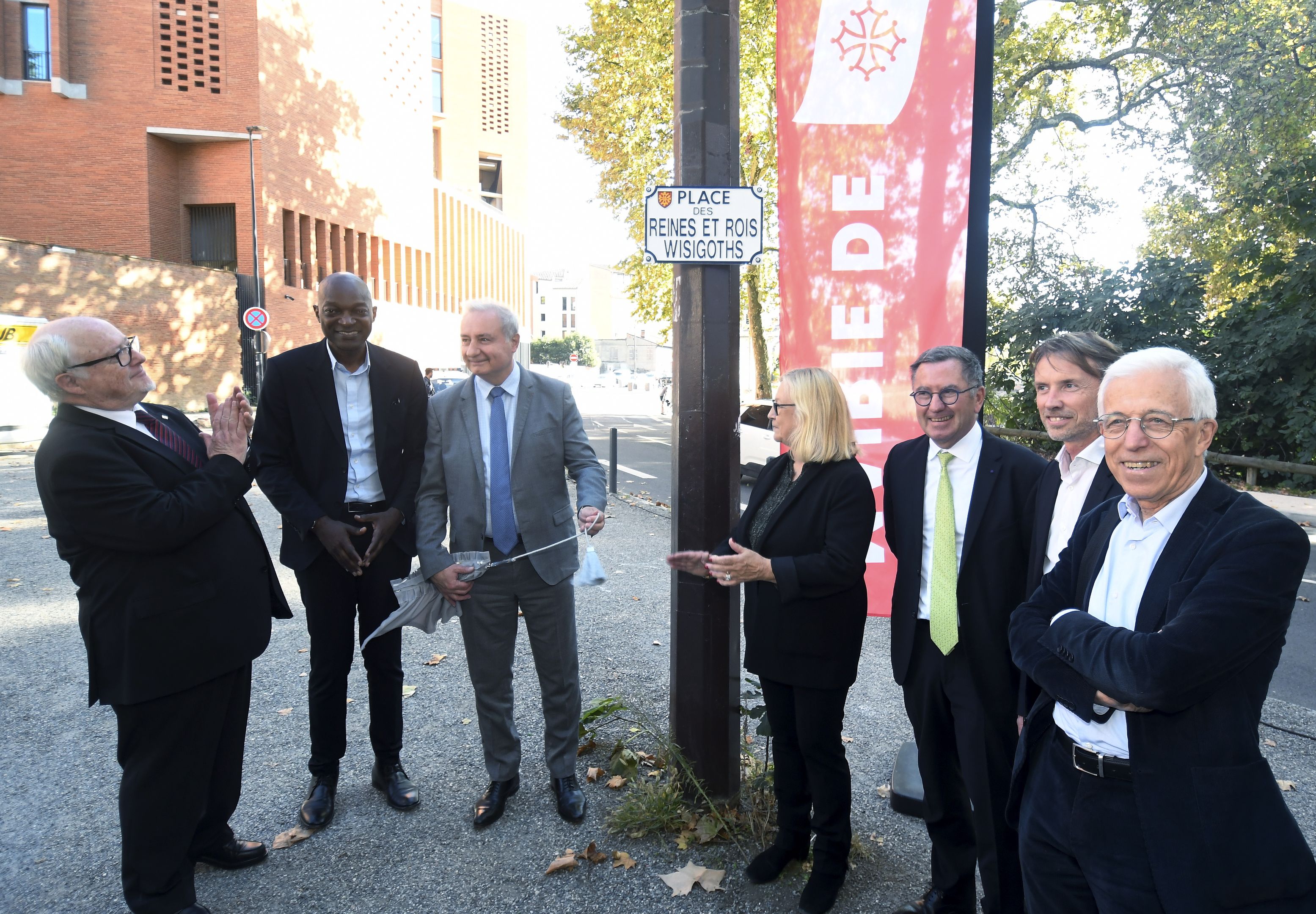 Inauguration de la Place des Reines et Rois Wisigoths