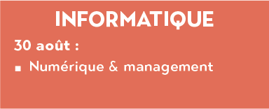 Ma rentrée en L1 numérique et management