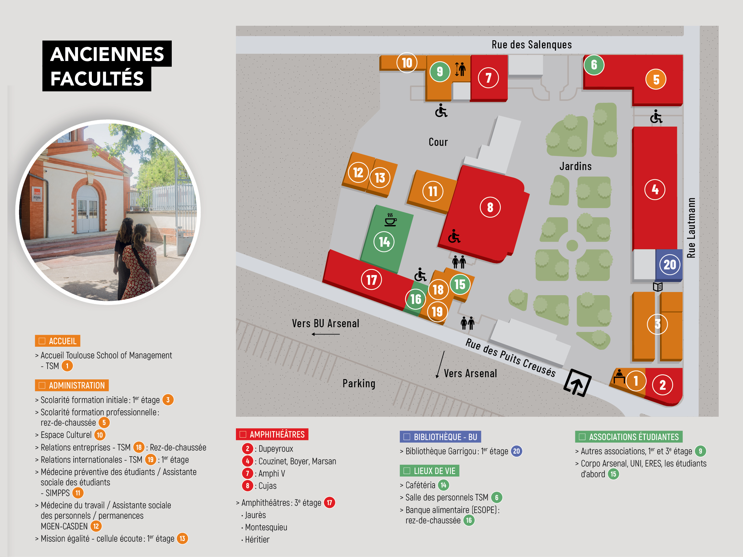 Plan Anciennes Facultés