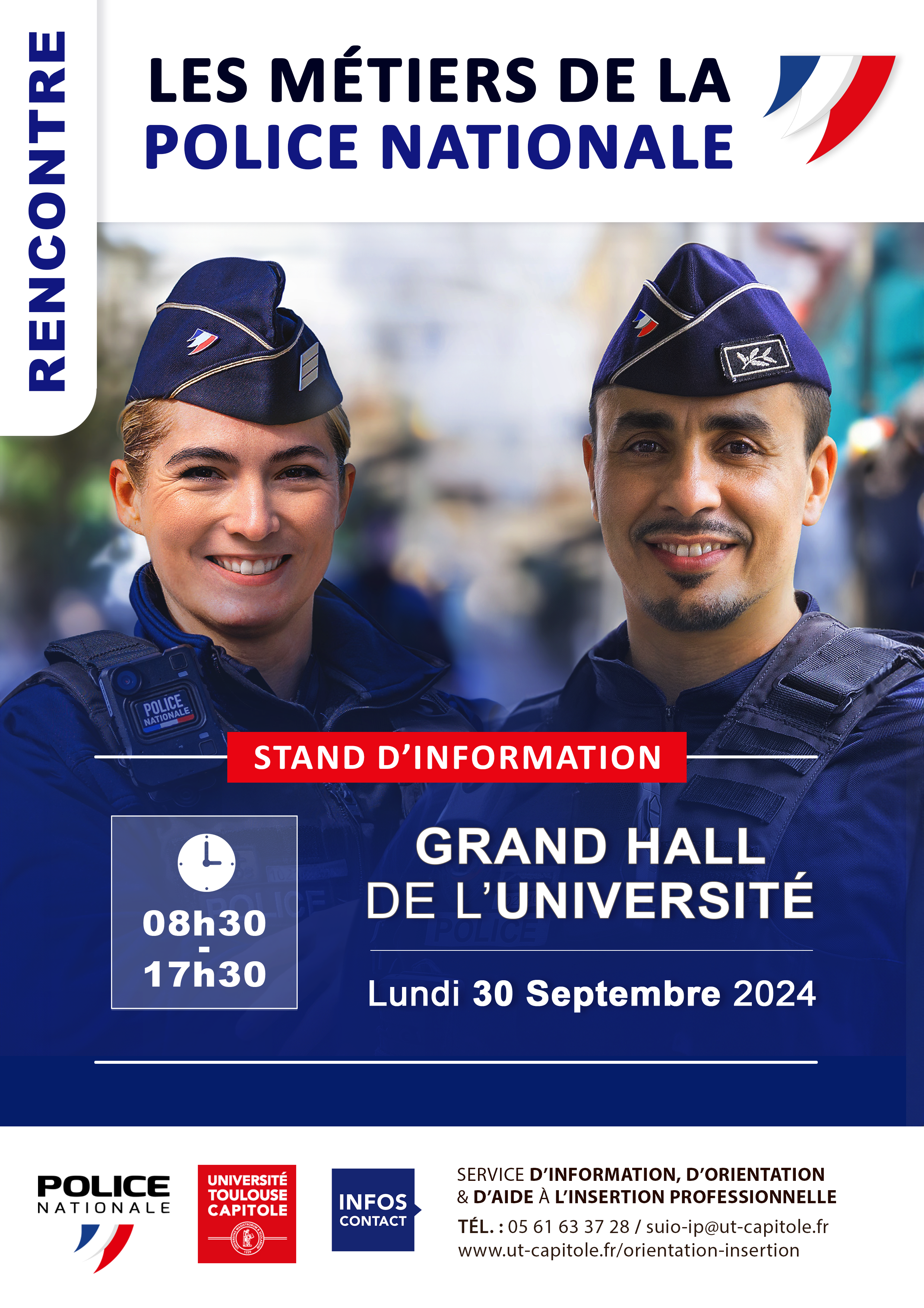 Les métiers de la police nationale