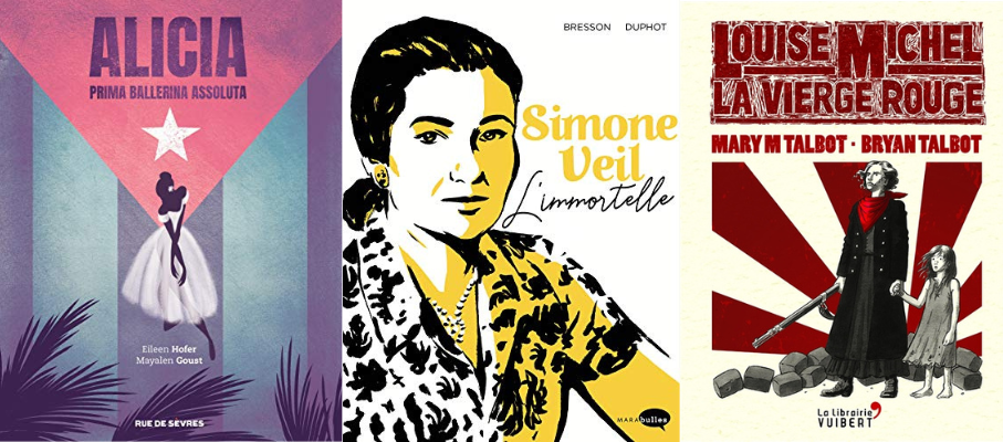 Portraits de femmes en BD
