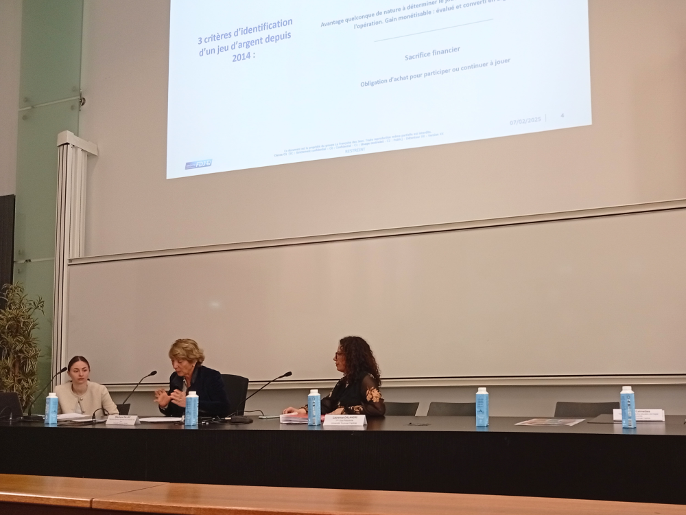 Conférence de Stéphane Pallez, présidente de La Française des Jeux