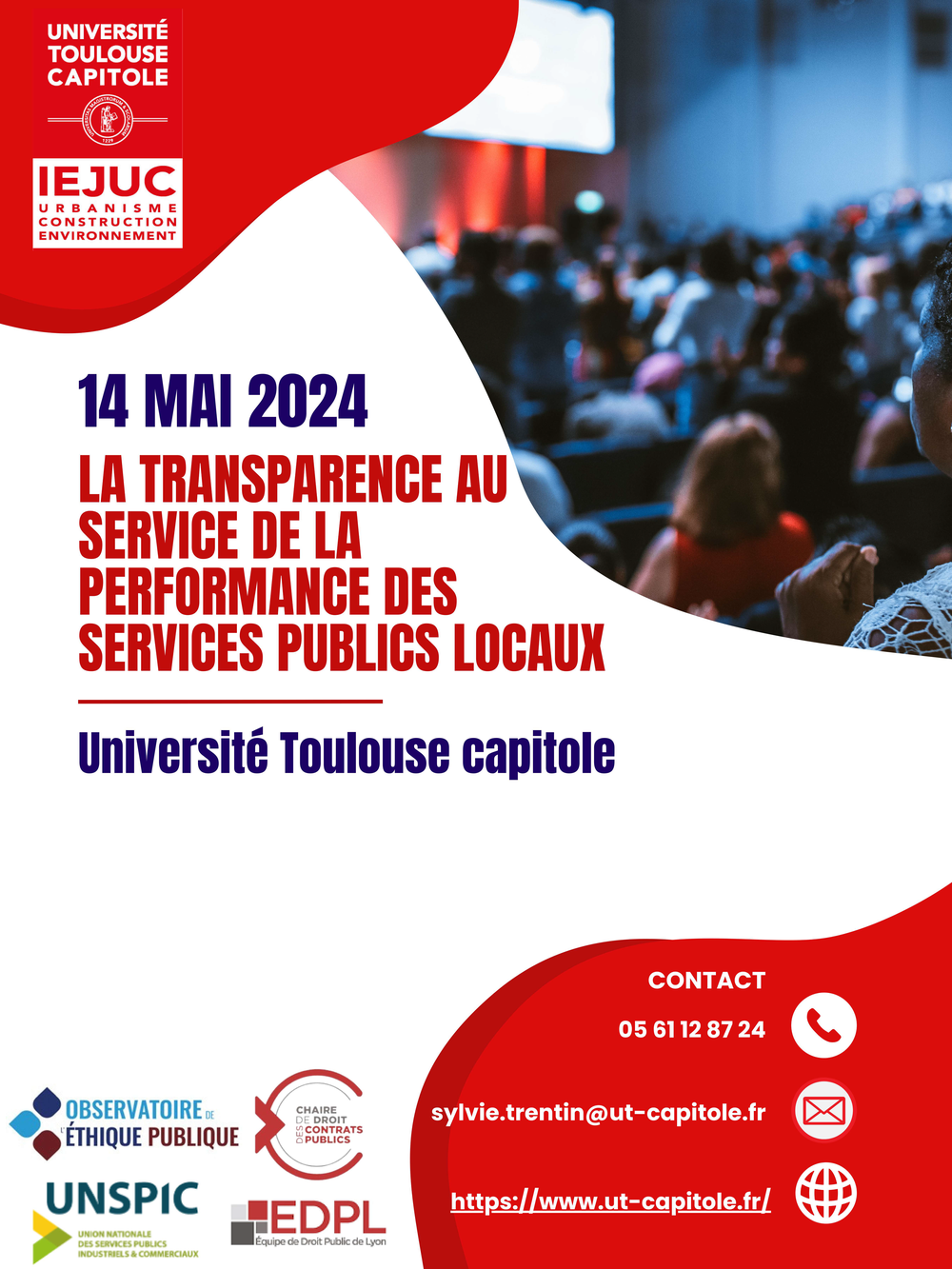 Programme colloque "La transparence au service de la performance des services publics locaux"