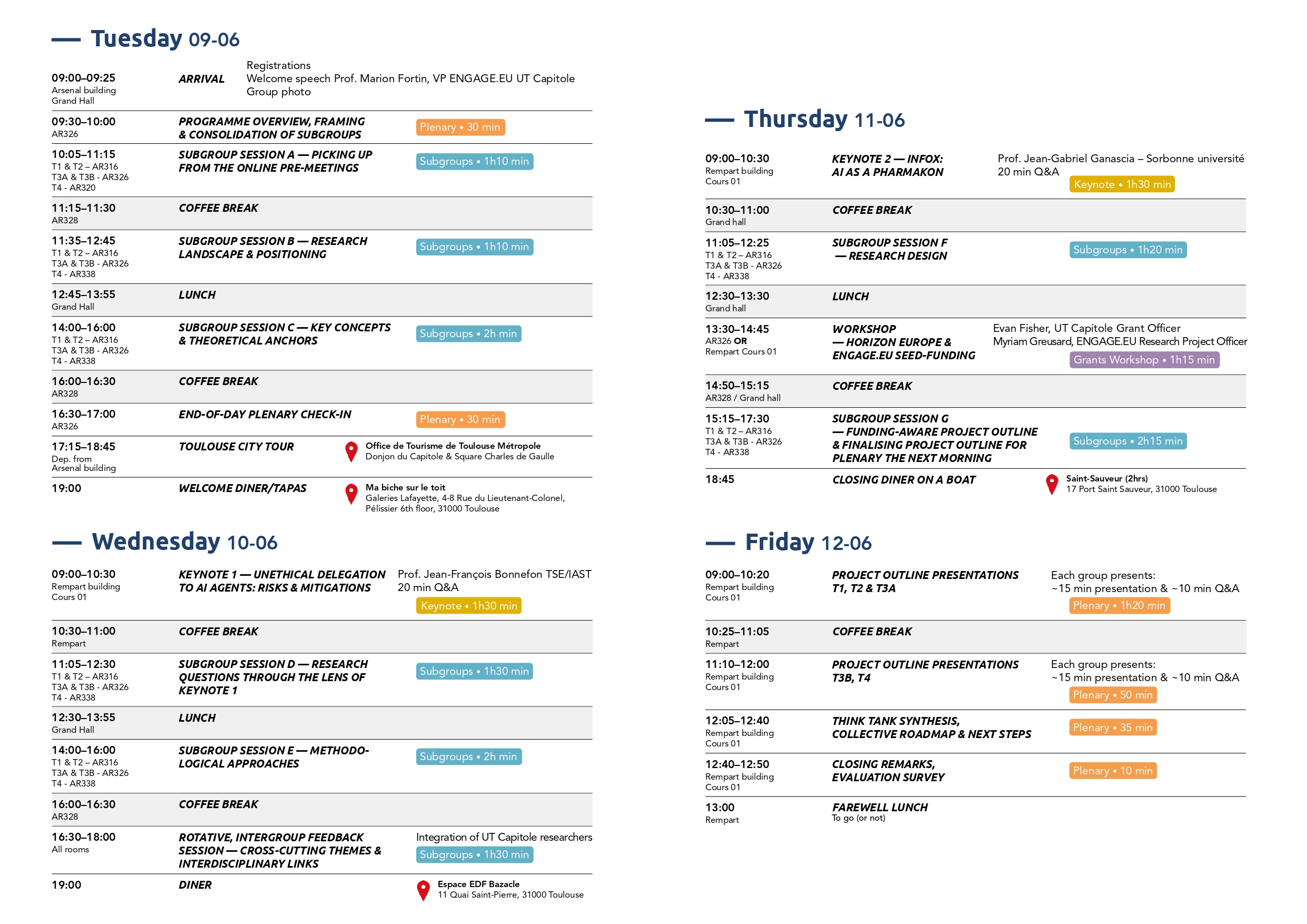Think Tank Programme: Responsible AI & Society