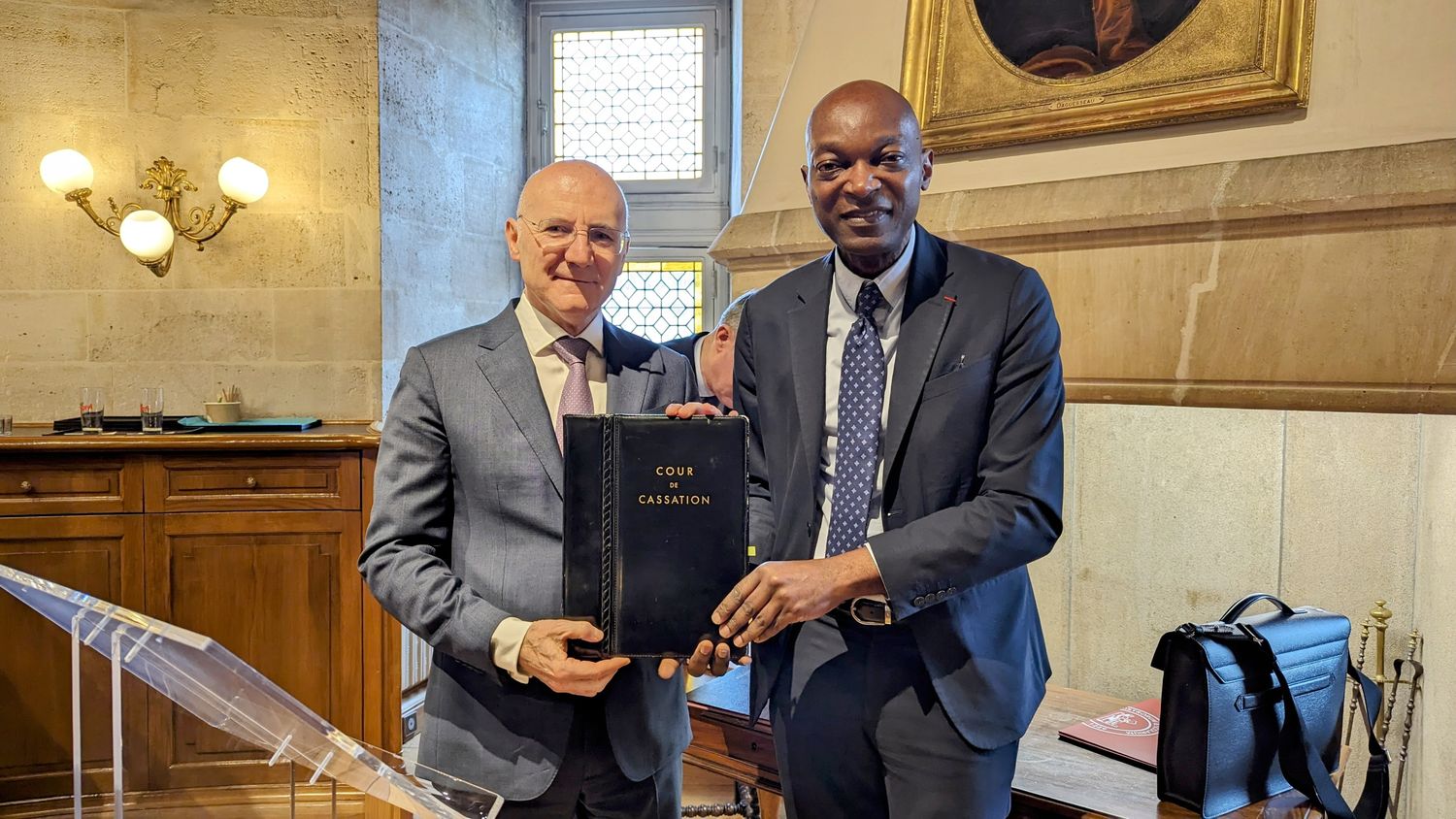 Signature d'une convention de partenariat avec la première Présidence de la Cour de cassation