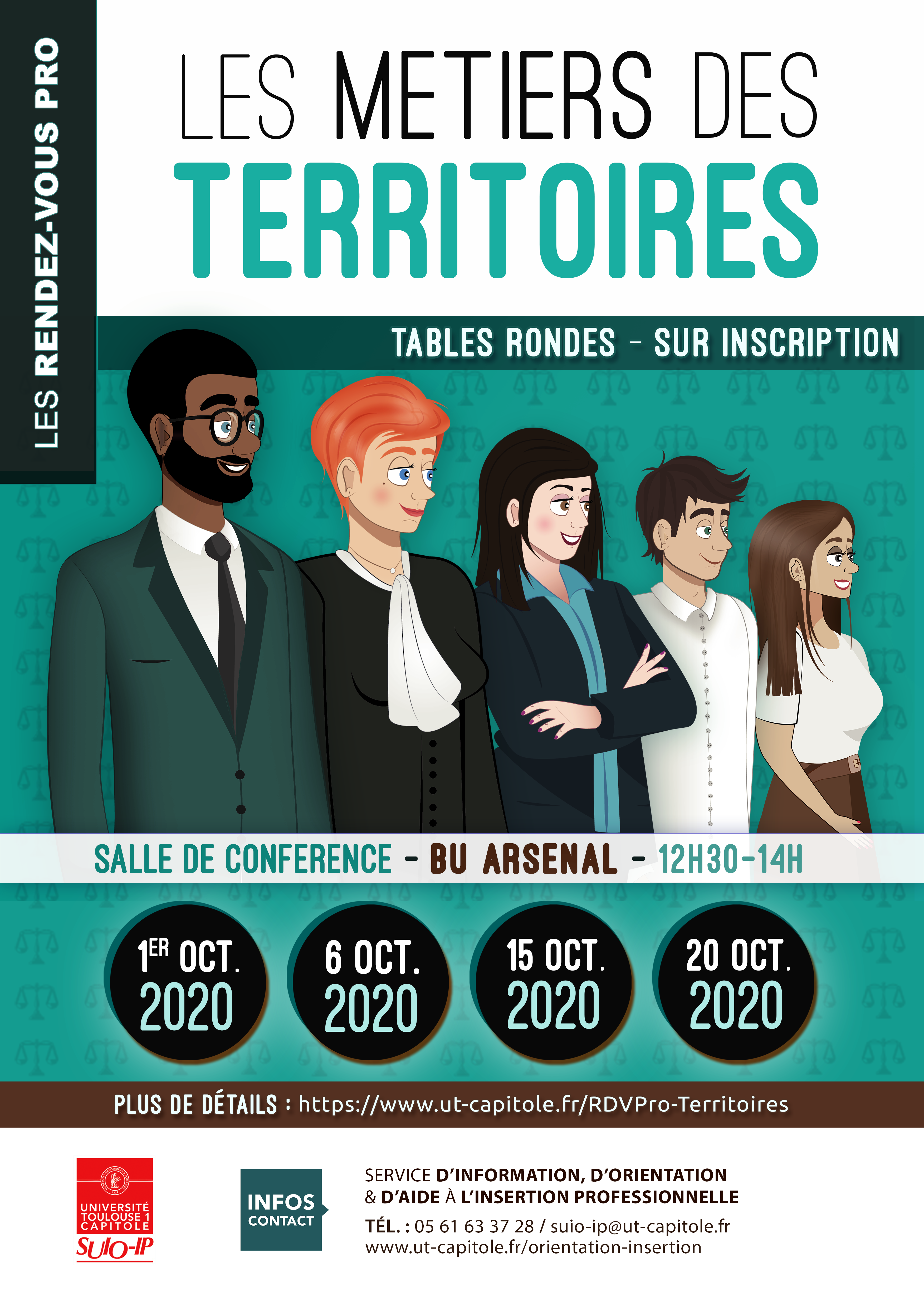 Universite Toulouse 1 Capitole Les Rendez Vous Pro Metiers Des Territoires