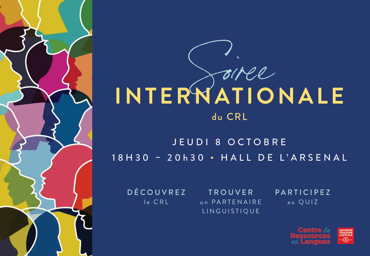 Soirée internationale du CRL - 8 octobre 2026