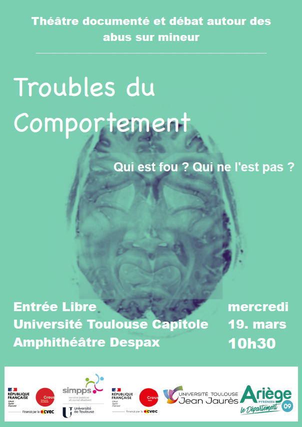Visuel Troubles du comportement