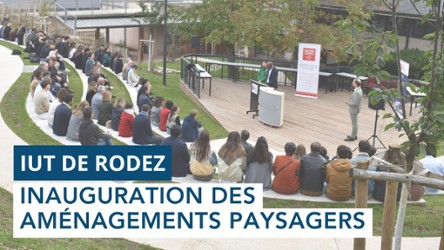 Inauguration Parc paysager Rodez